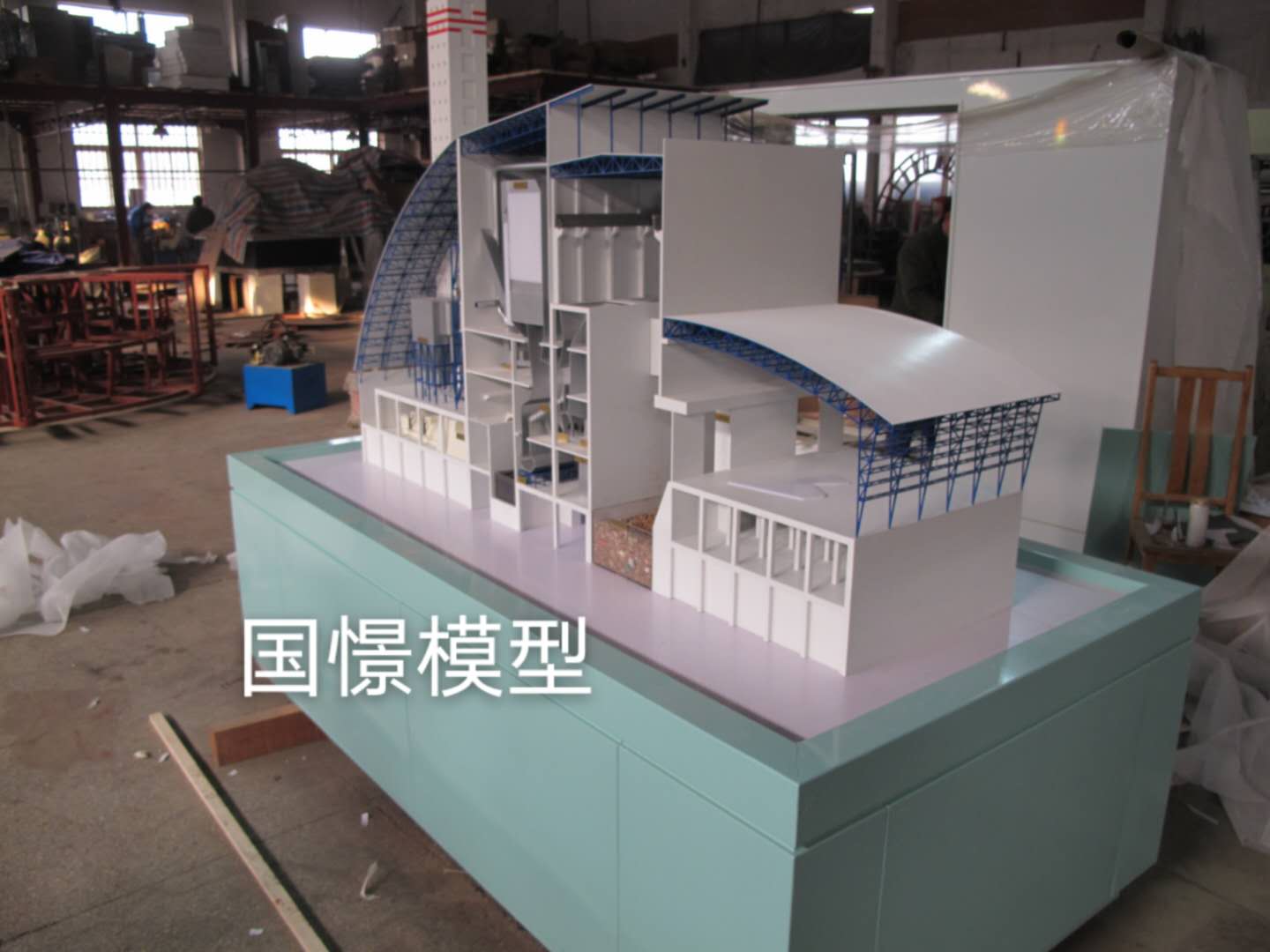 通山县工业模型