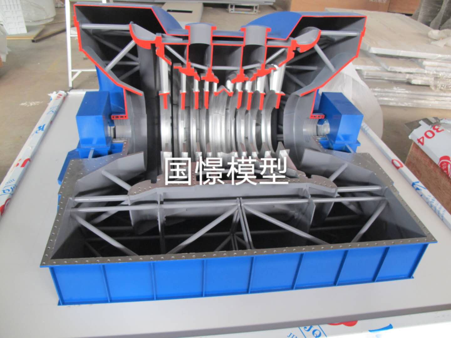 通山县机械模型