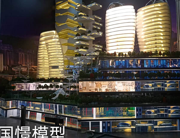 通山县建筑模型