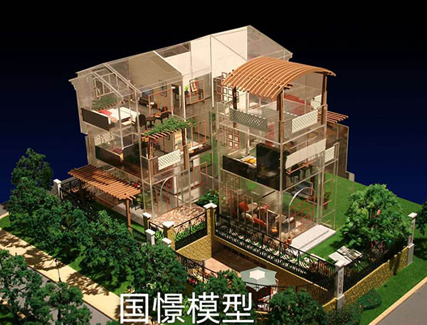 通山县建筑模型