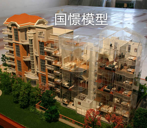 通山县建筑模型
